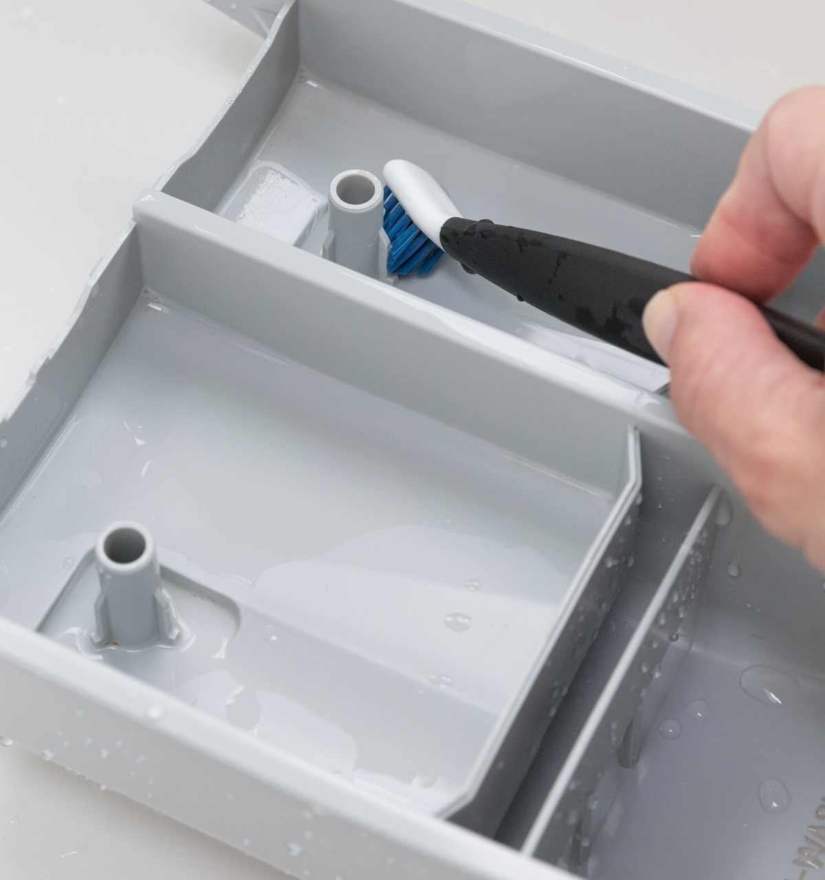 This deep clean brush is a must-have for cleaning your washing machine!