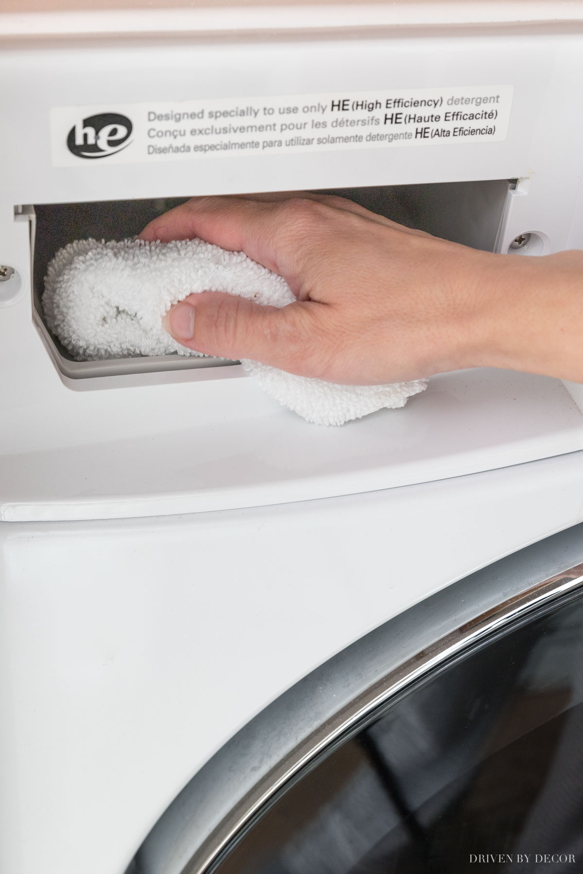 How to Clean Your Washing Machine! - Driven by Decor