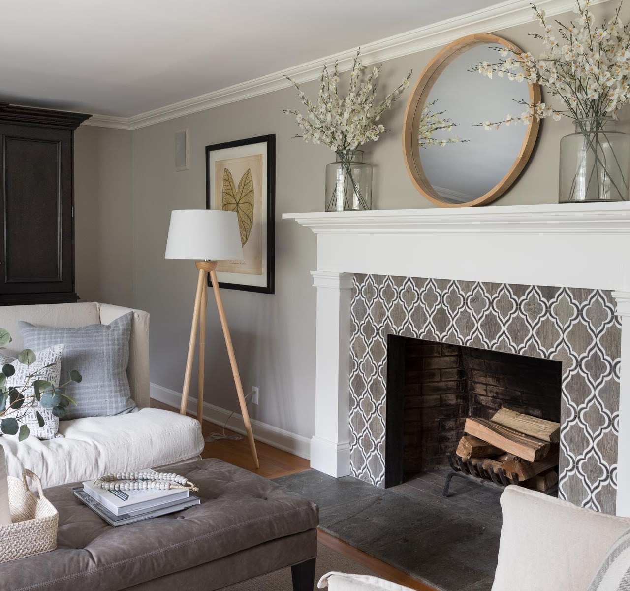 Anew Gray paint color in our living room