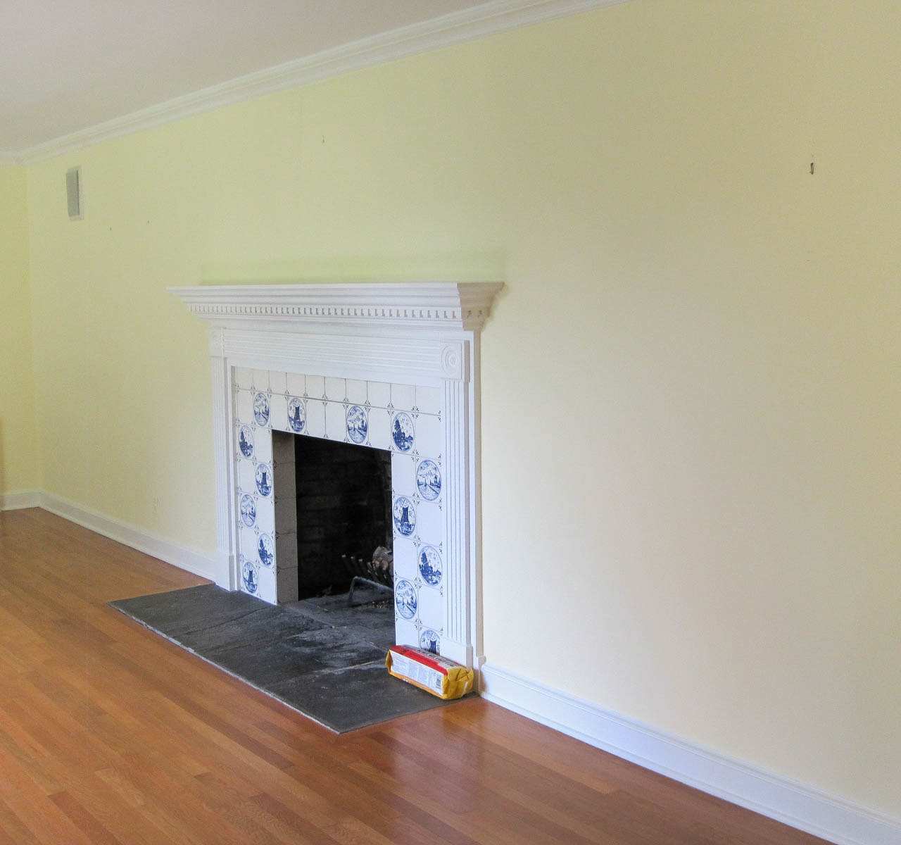 Our living room before we remodeled it!