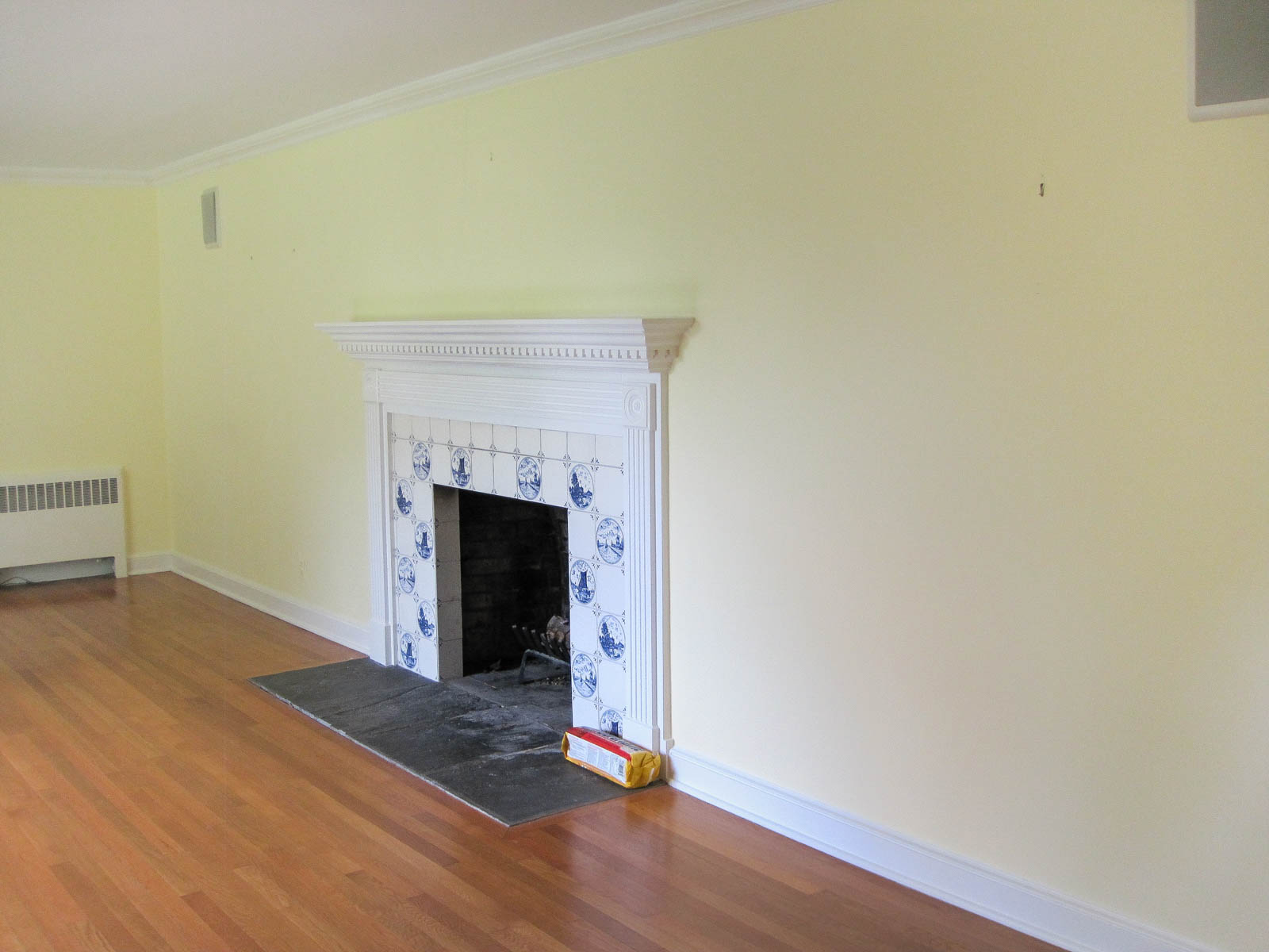 Our living room before we remodeled it!