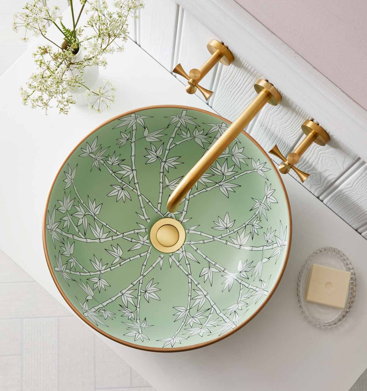 Gorgeous porcelain basin sink