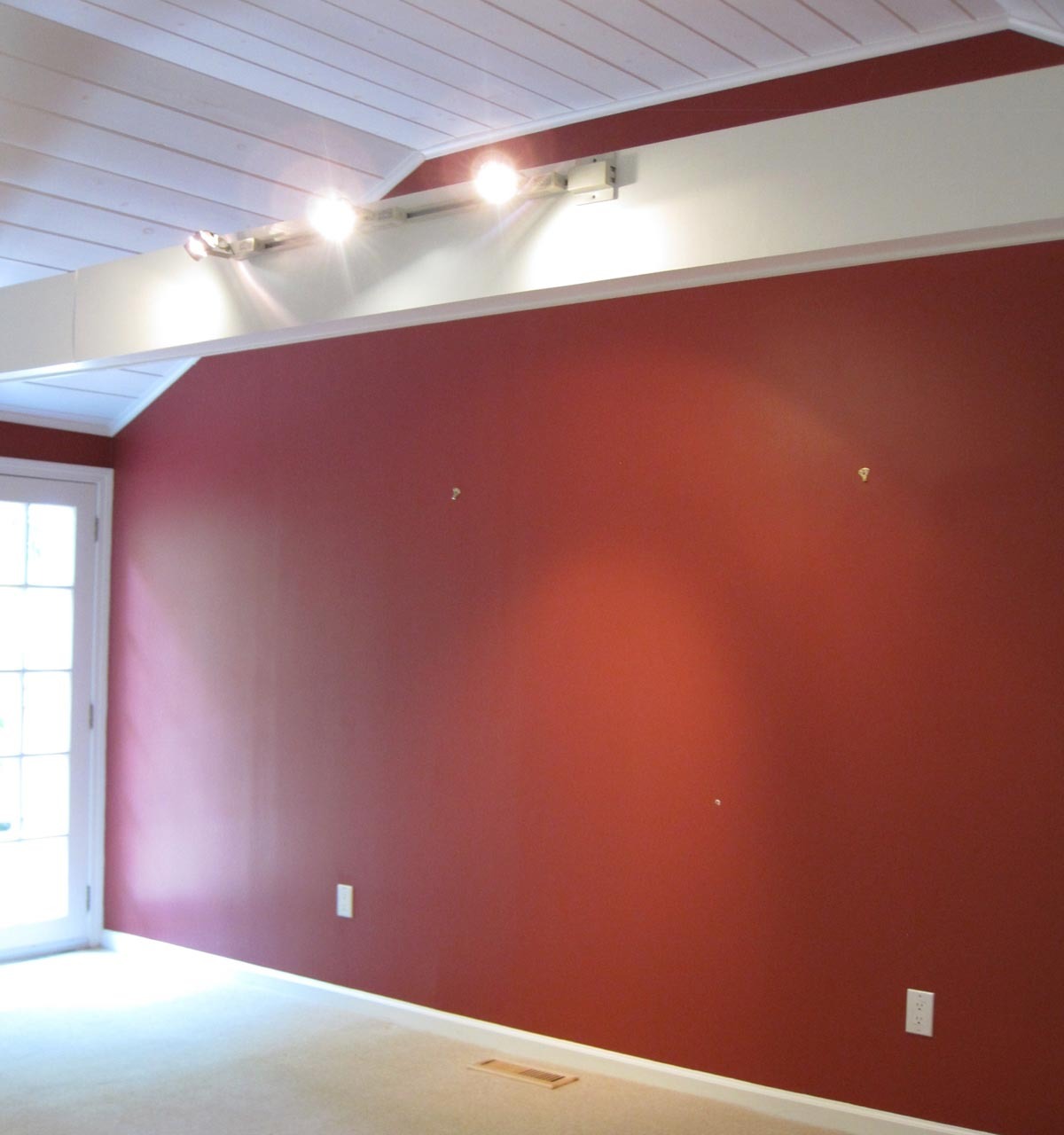 Home remodel: Our family room before remodeling!