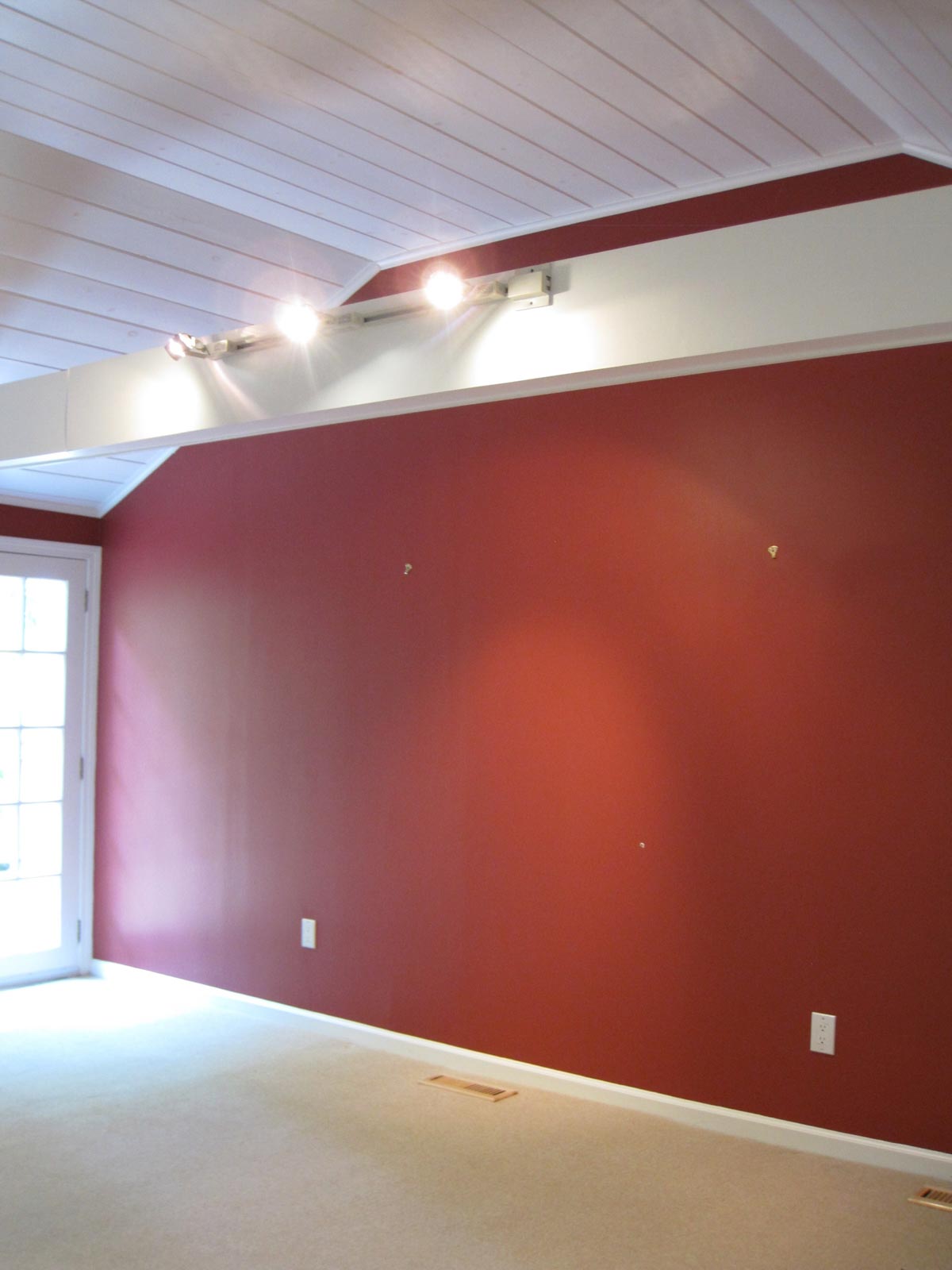 Home remodel: Our family room before remodeling!