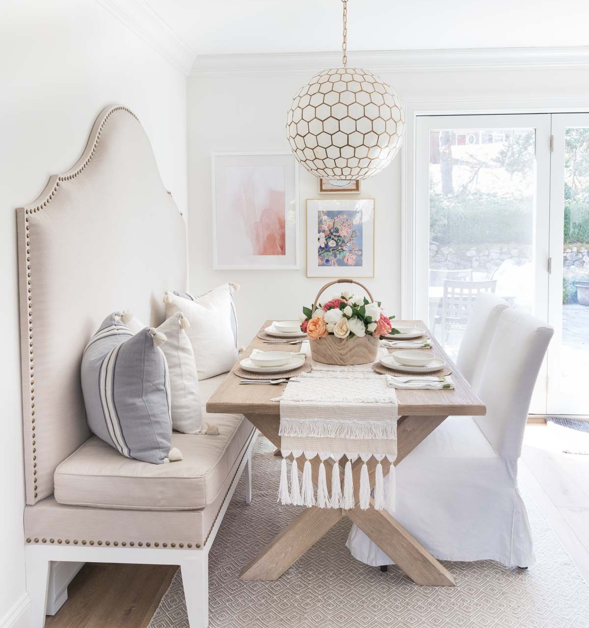 Home remodel: Kitchen eat-in after remodeling!