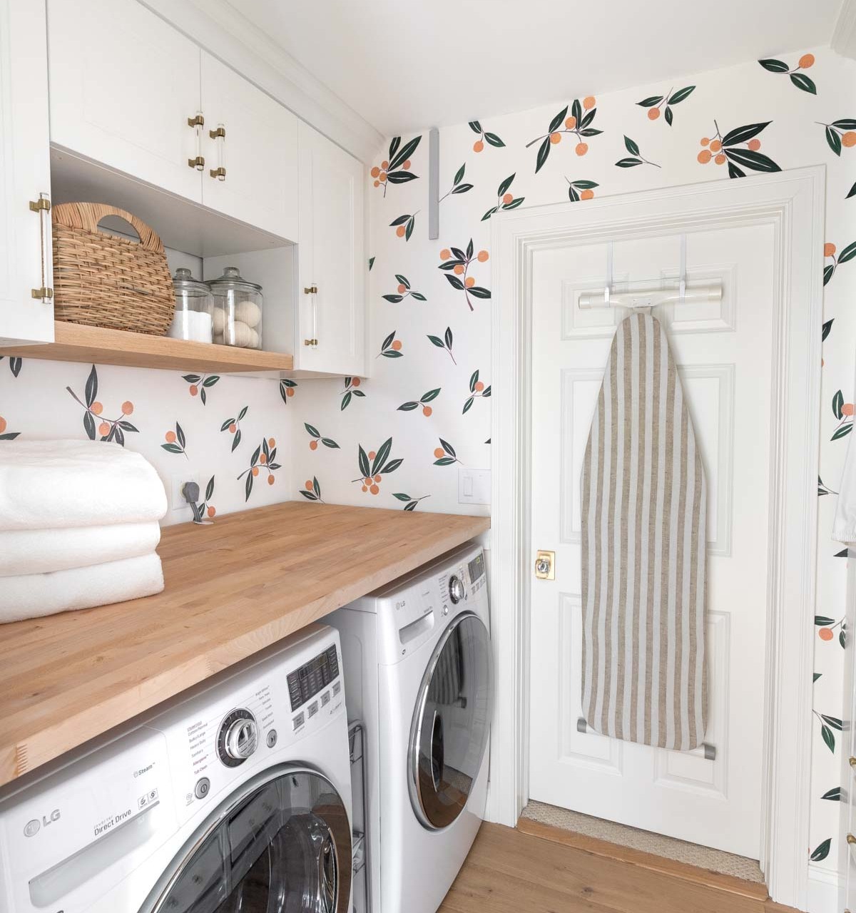Home remodel: Laundry room after remodeling!