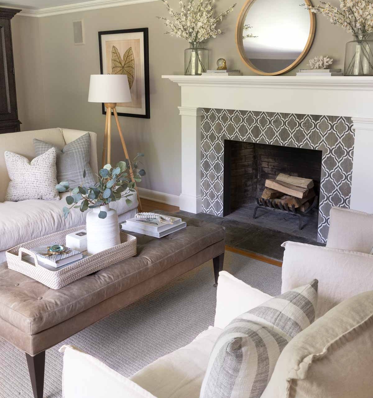 Home remodel: Our living room after remodeling!