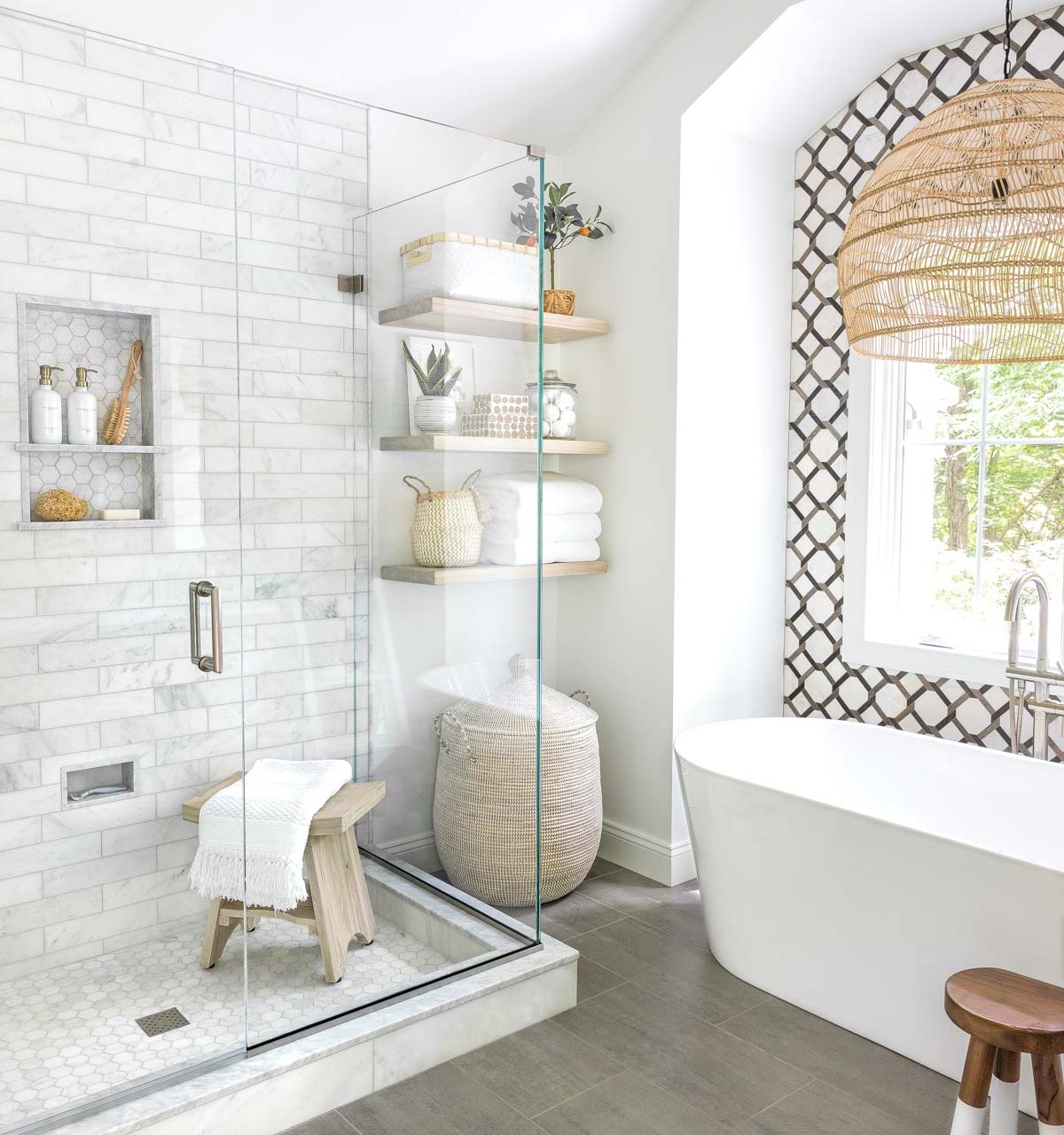 Home remodel: Our master bathroom after remodeling!