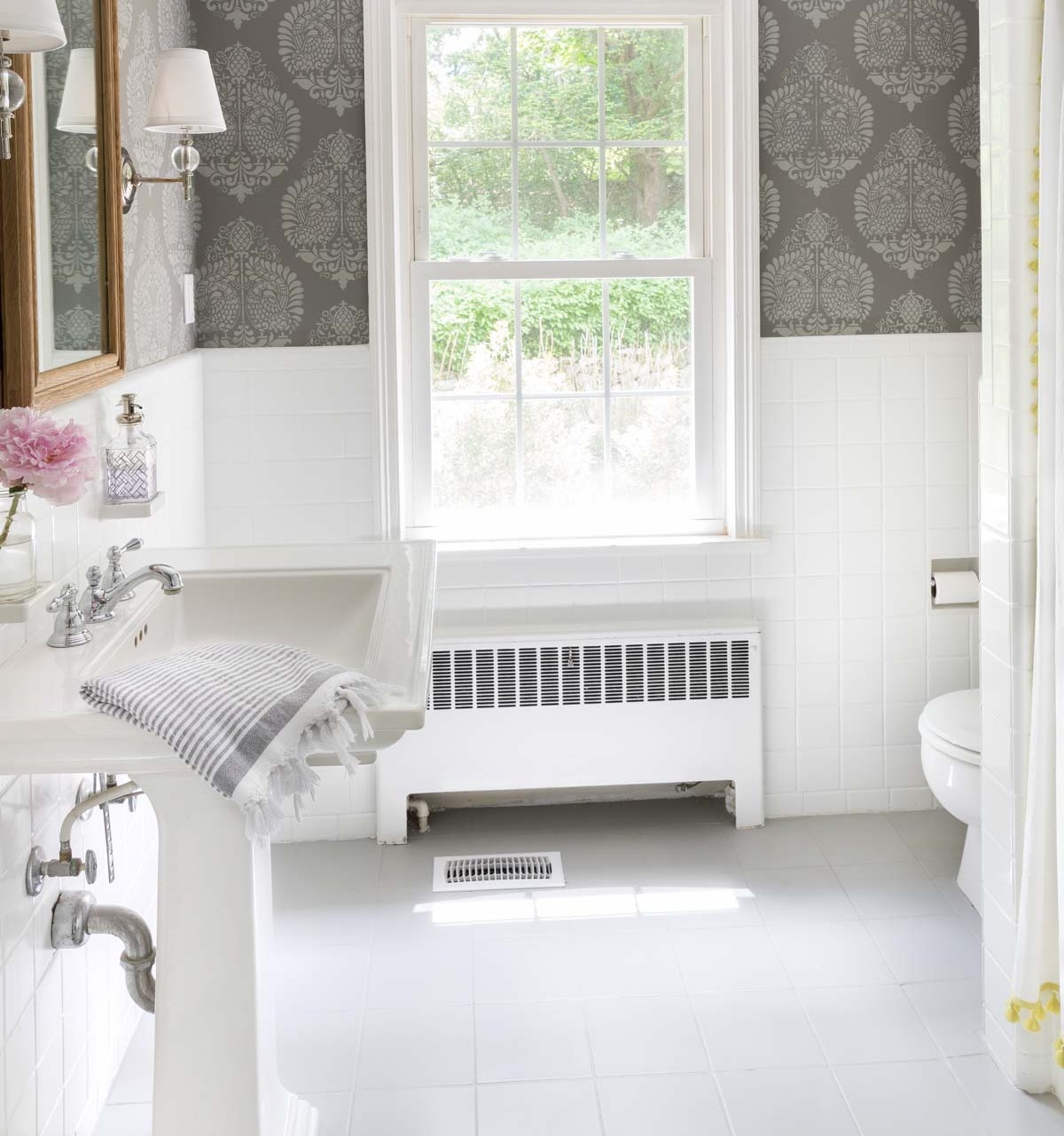 Home remodel: Our powder room after remodeling!
