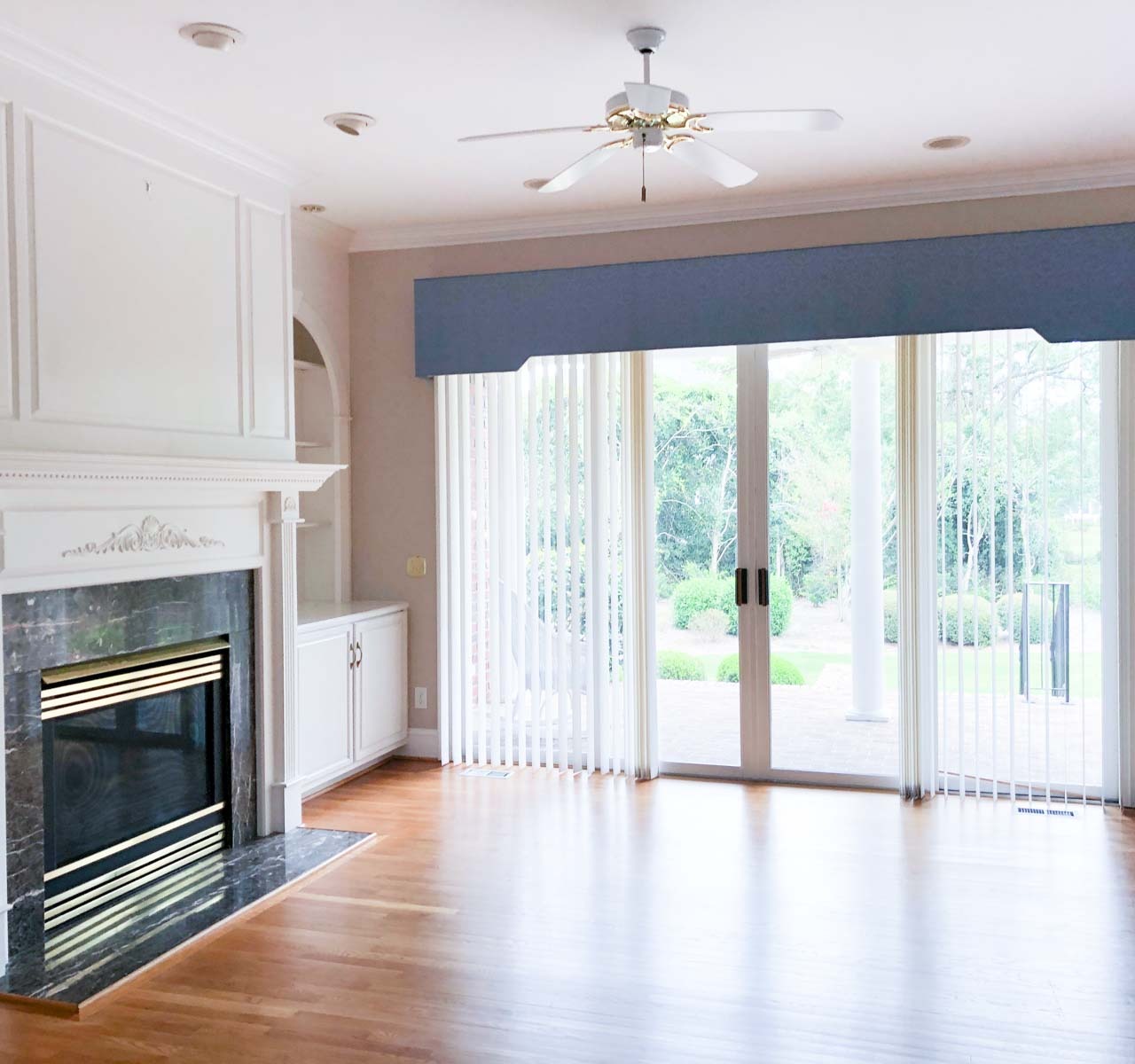 Our family room before remodeling!