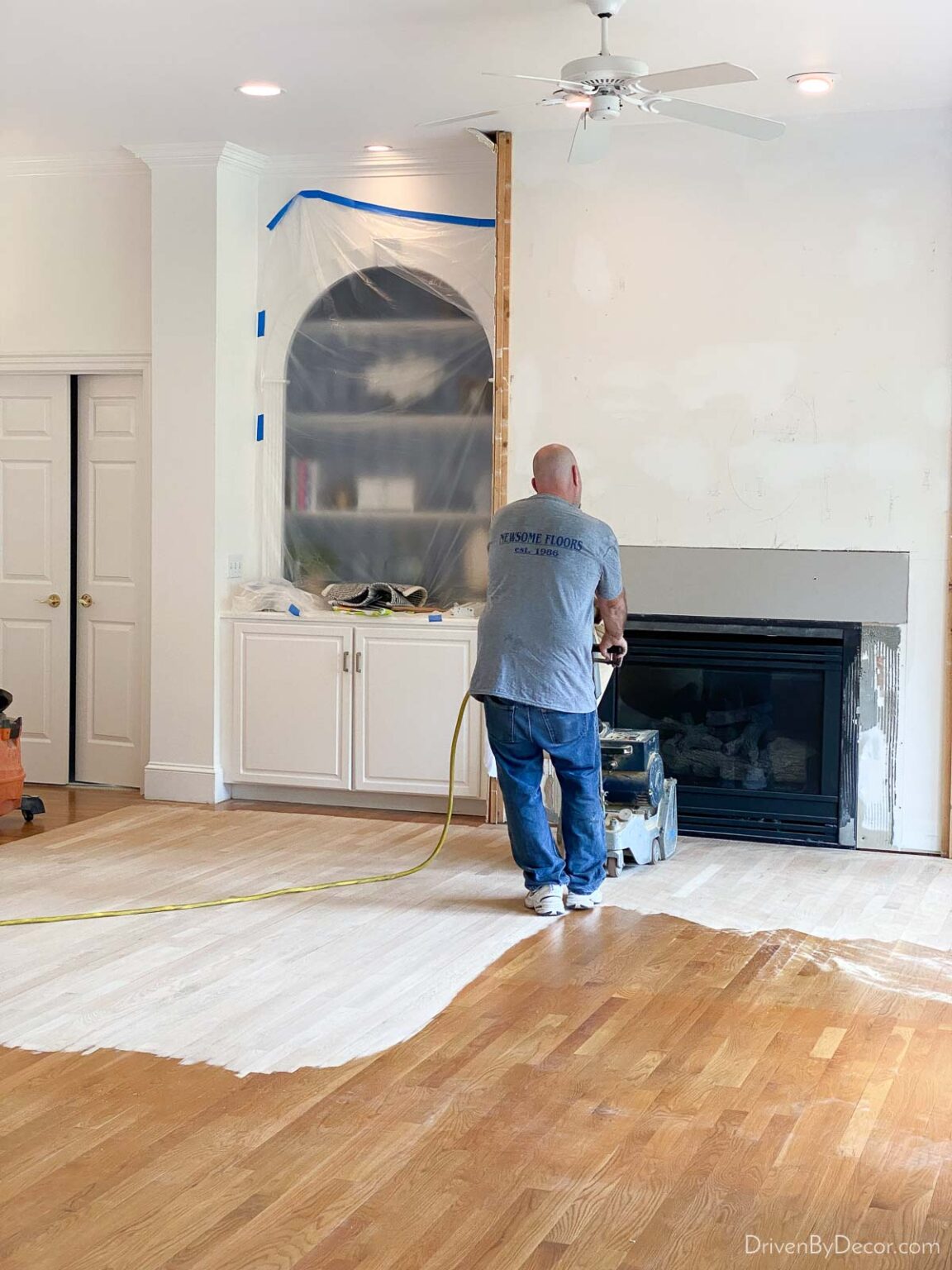 Hardwood Floor Refinishing: Tips & Details! - Driven by Decor - Textured Hardwood Floor Refinishing