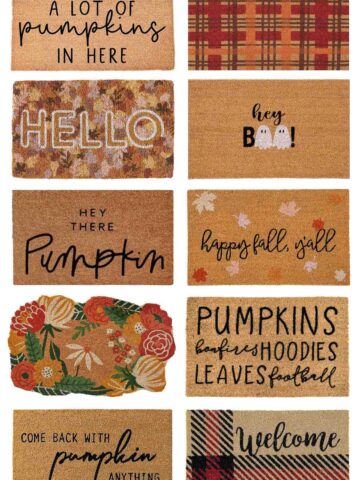 Fall doormats featured