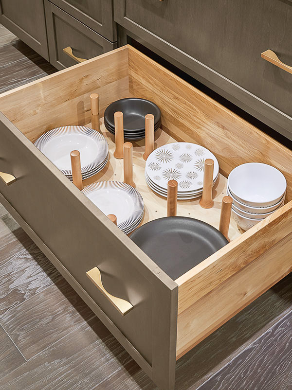 Wood Cookware Organizer