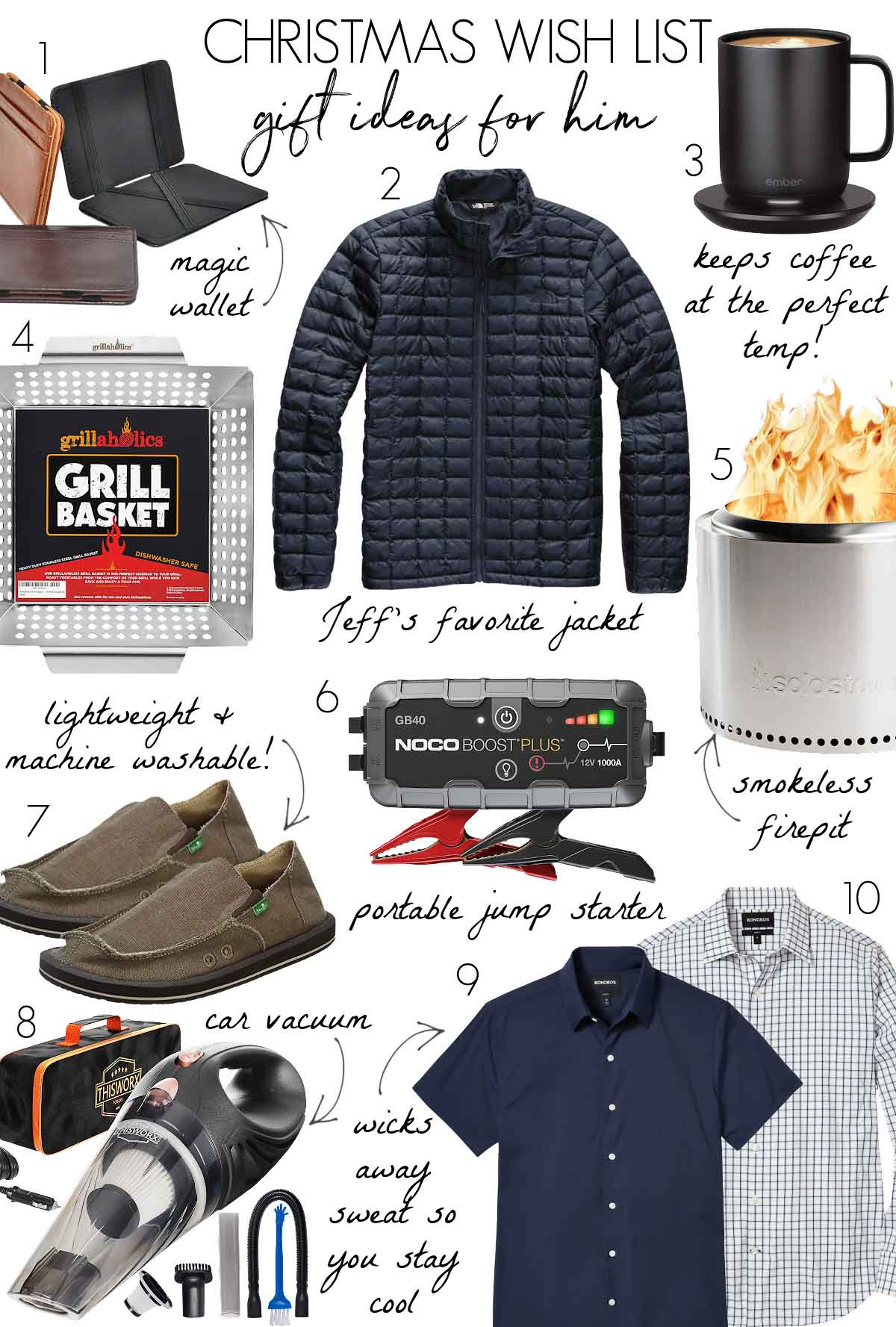 Christmas wish list gift ideas for her!