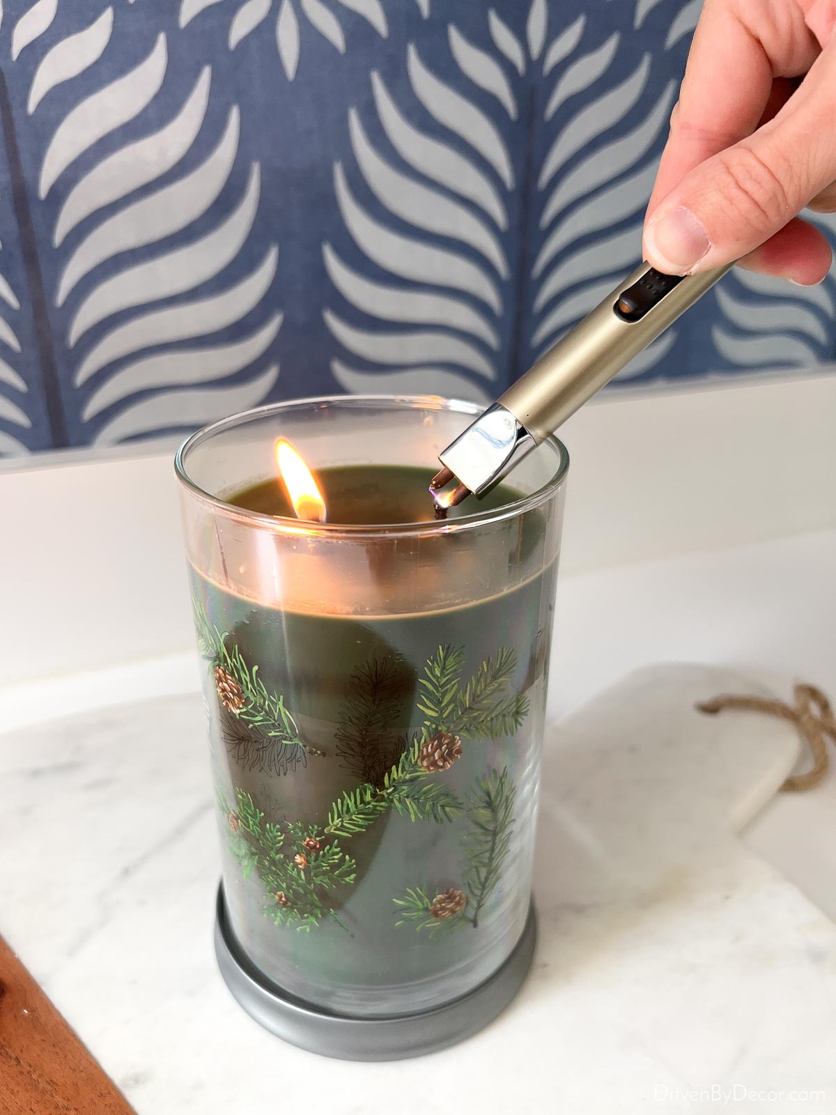 This electronic candle lighter would make a great stocking stuffer to put on your Christmas wish list!