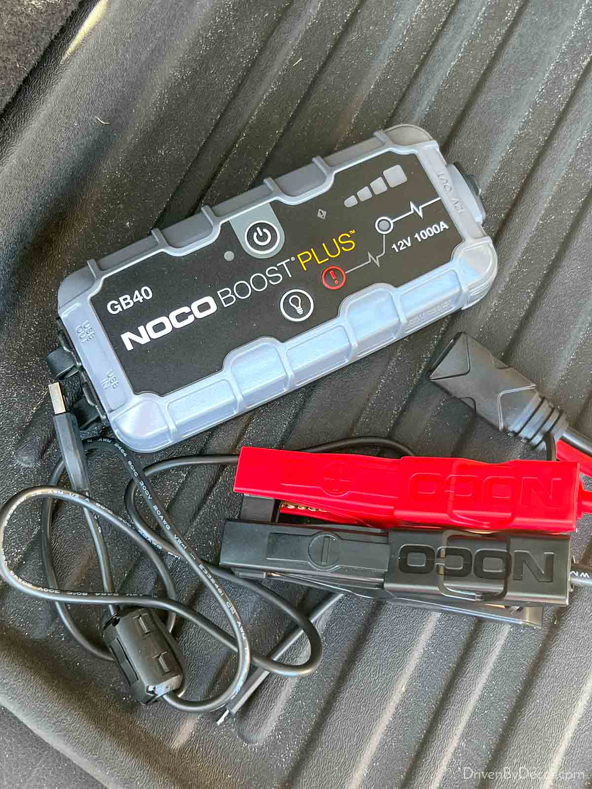This portable jump starter is a great Christmas gift for anyone - allowing you to jumpstart your own car!