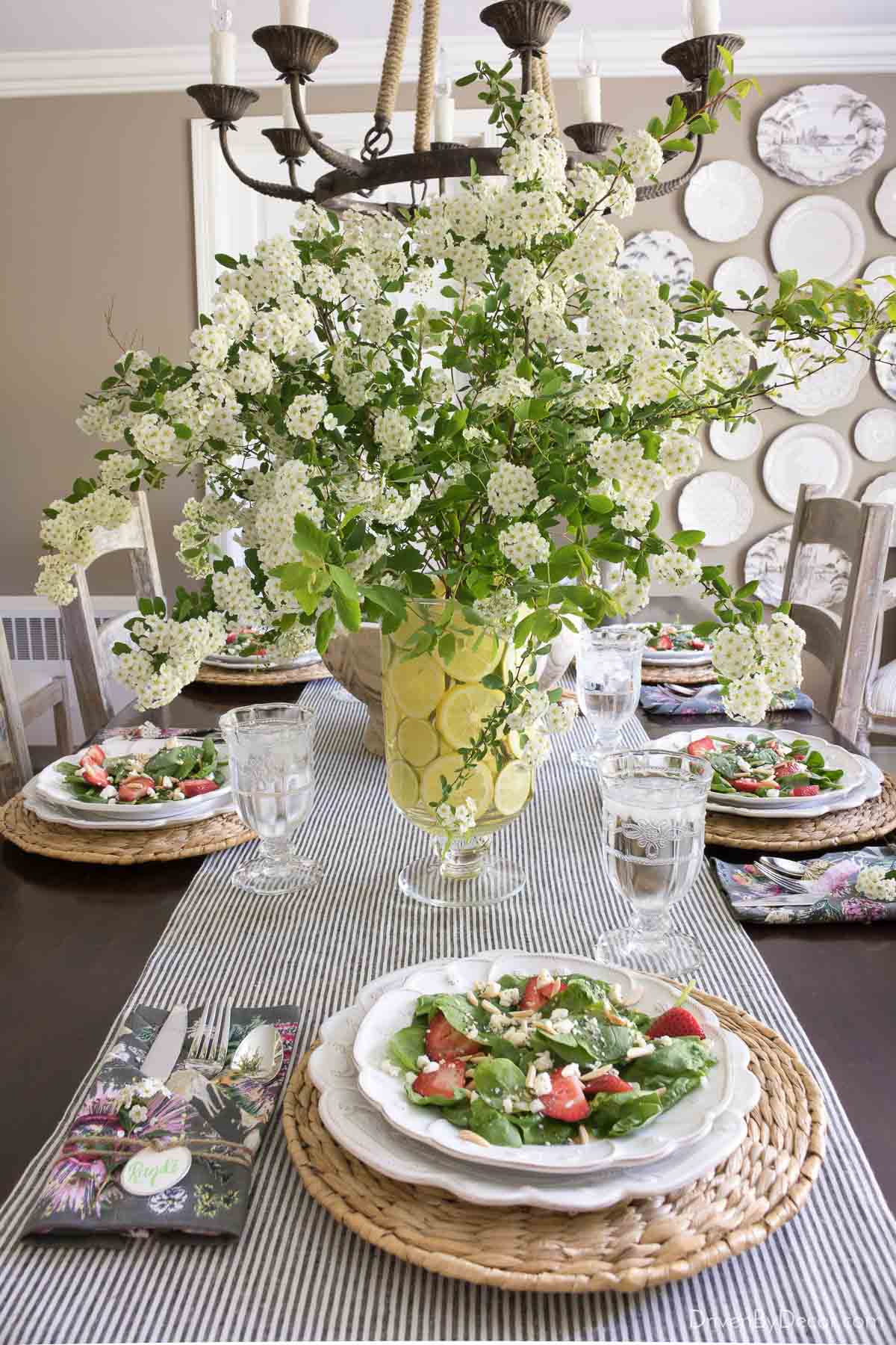 Simple Easter Table Decor Ideas! - Driven by Decor