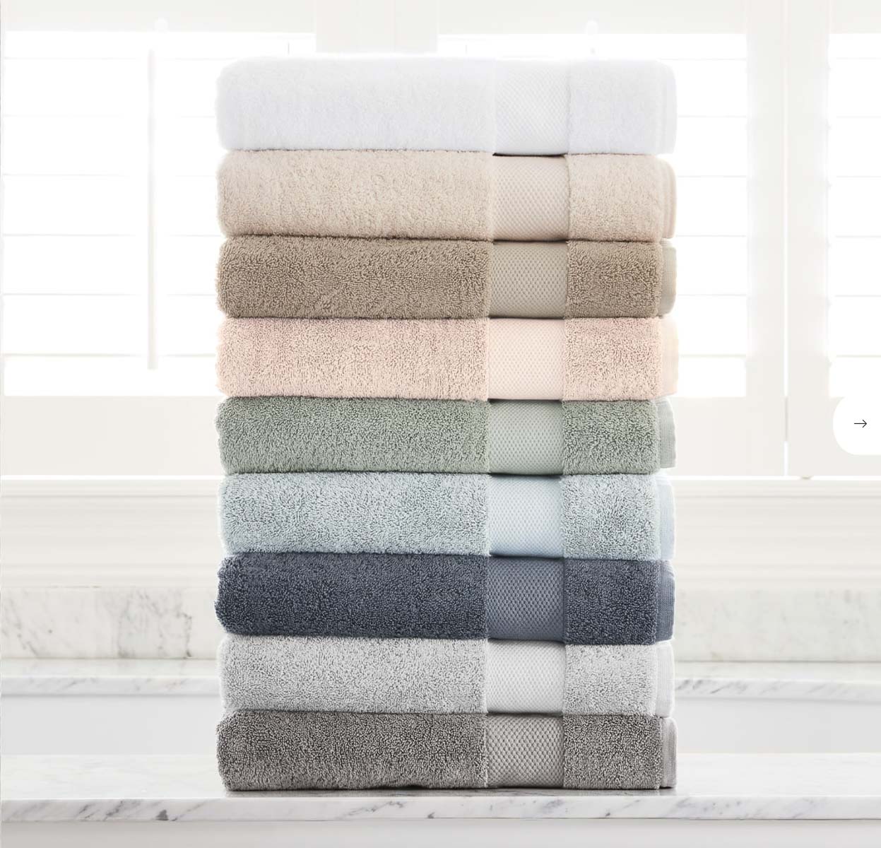 The best organic cotton luxury towels