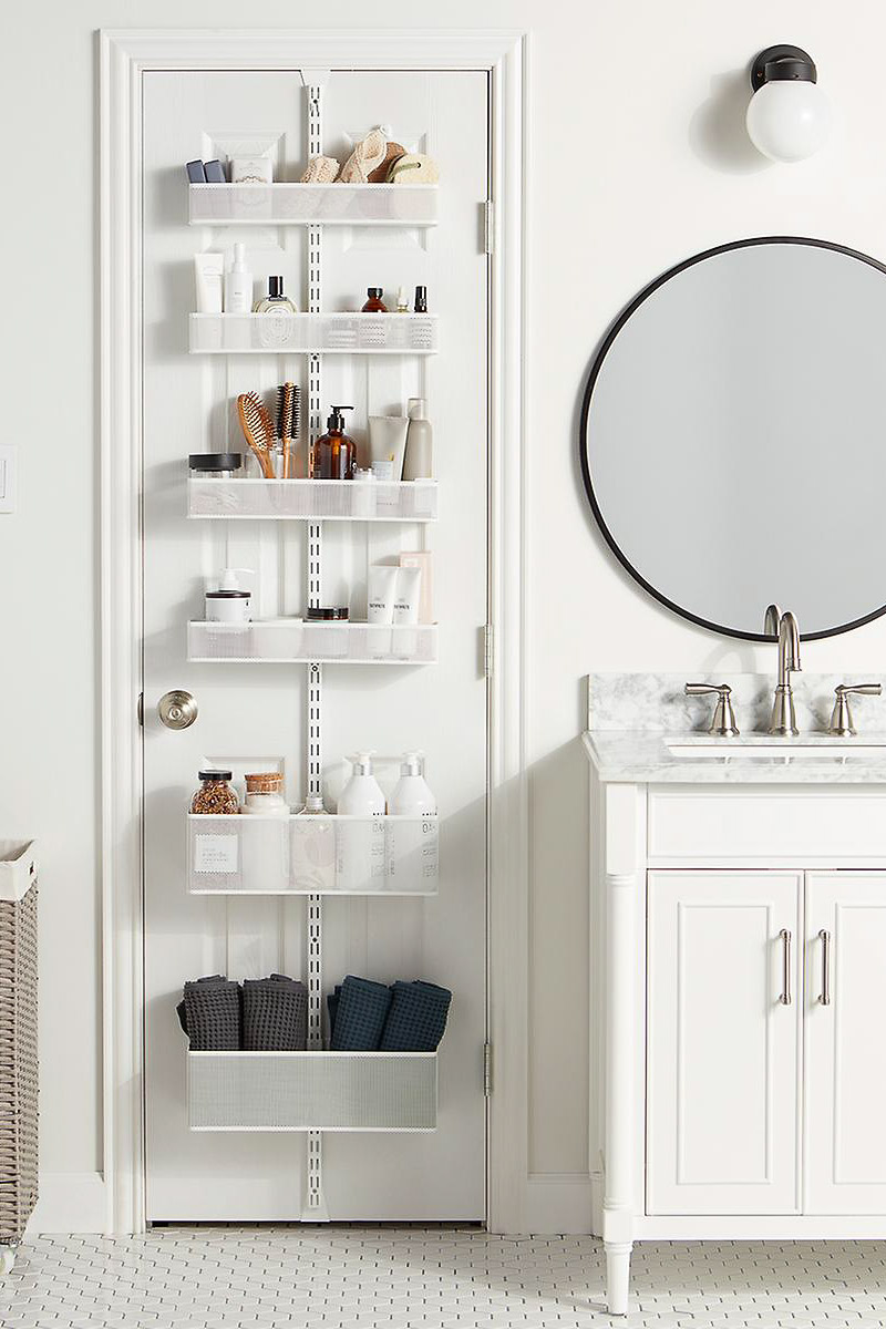 18 Small Bathroom Storage Ideas To Help Kick the Clutter   Driven ...