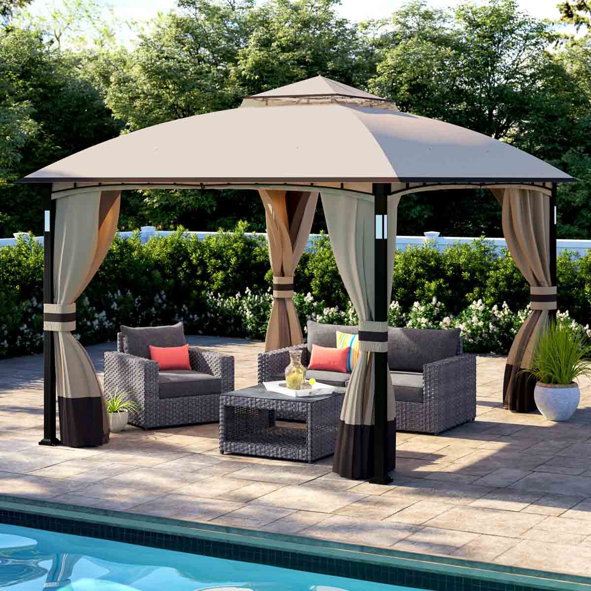 Patio gazebo