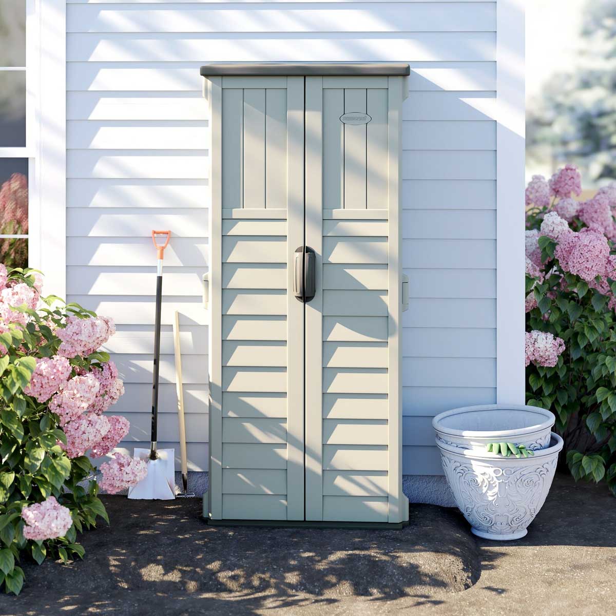 Tool shed for additional outdoor storage