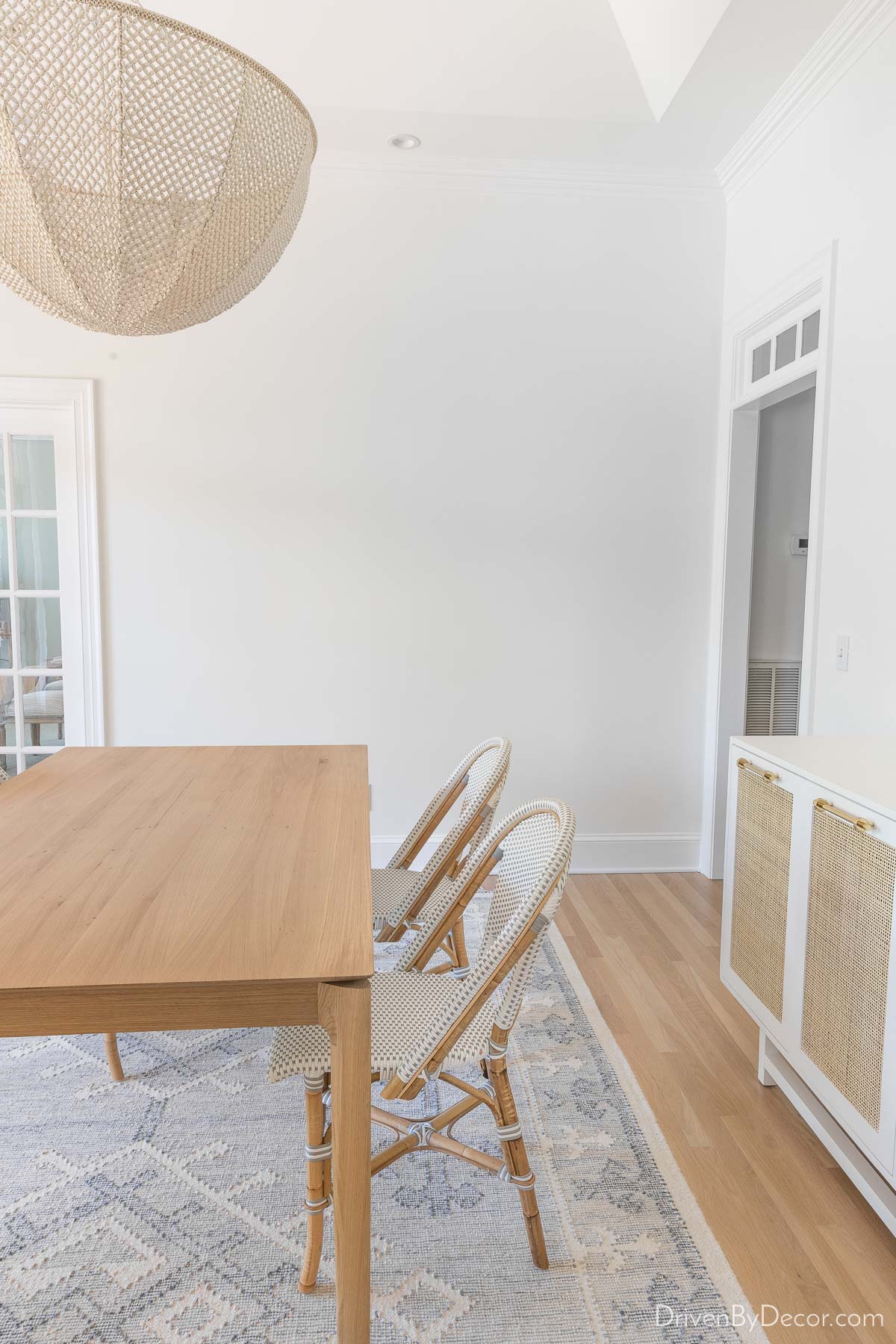 Empty wall in our dining room