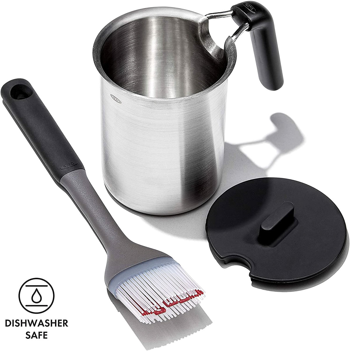 40 Quick-Ship Father’s Day Gift Ideas! Basting pot and brush set that's perfect for a Father's Day gift!