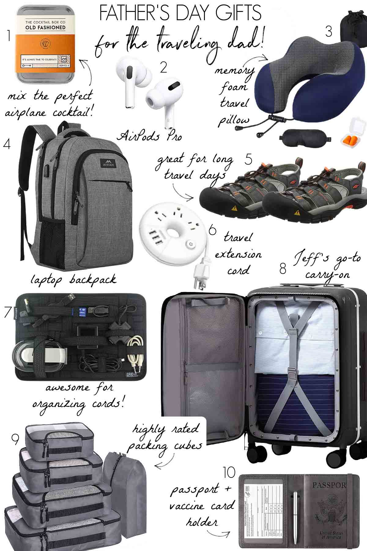 Father's Day gift ideas for the traveling dad