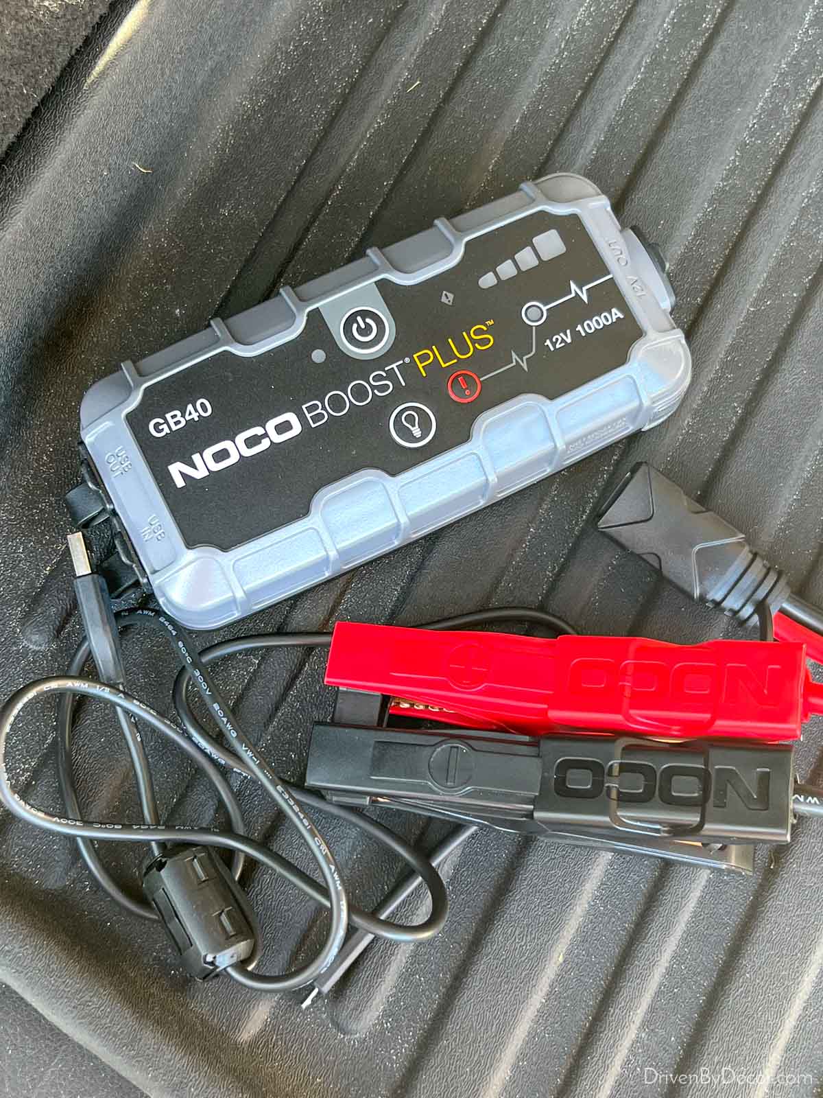 Portable jump starter - would make a great Father's Day gift!