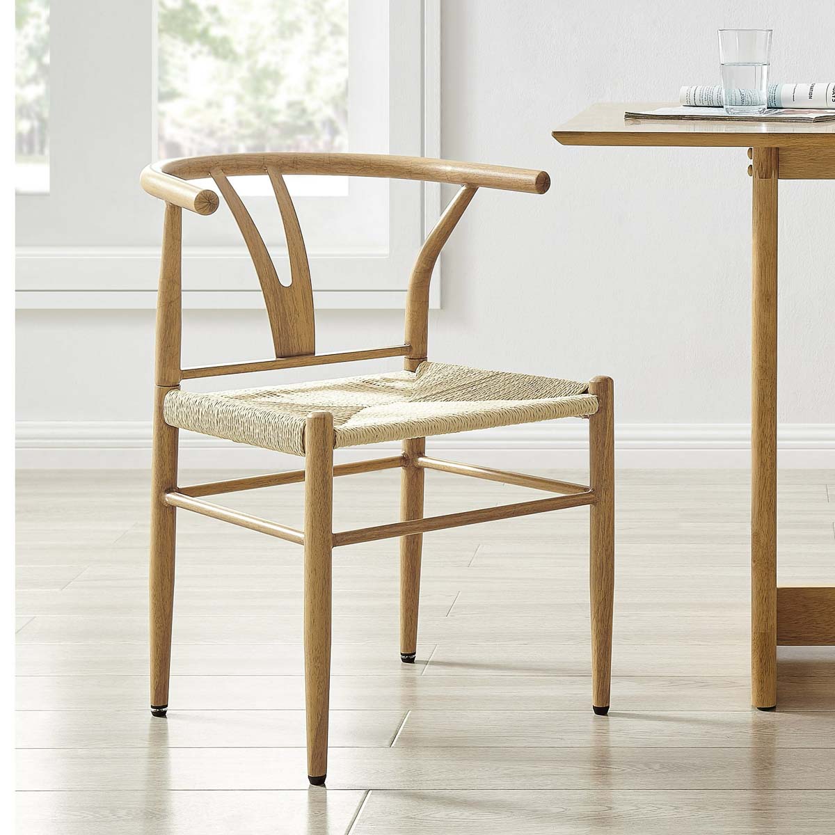 Affordable wishbone dining chair