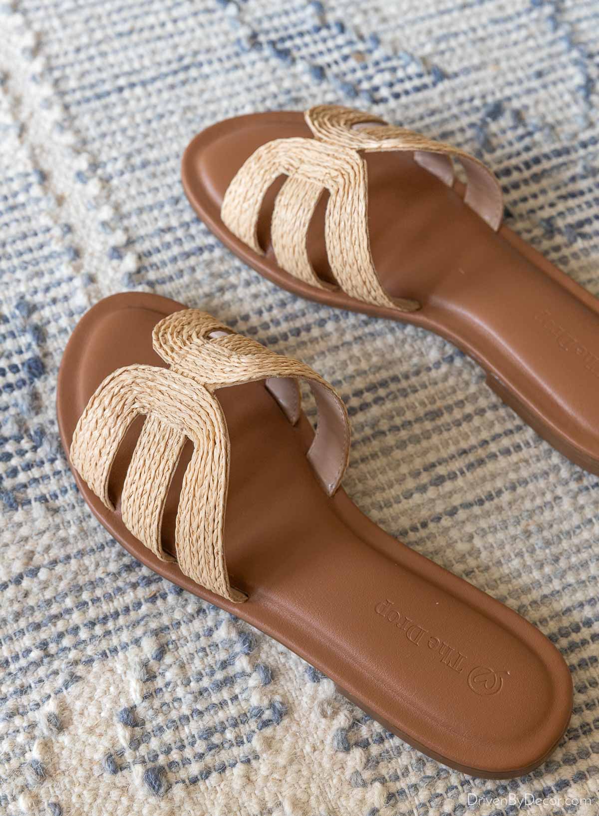 Favorite woven sandals that go with everything!