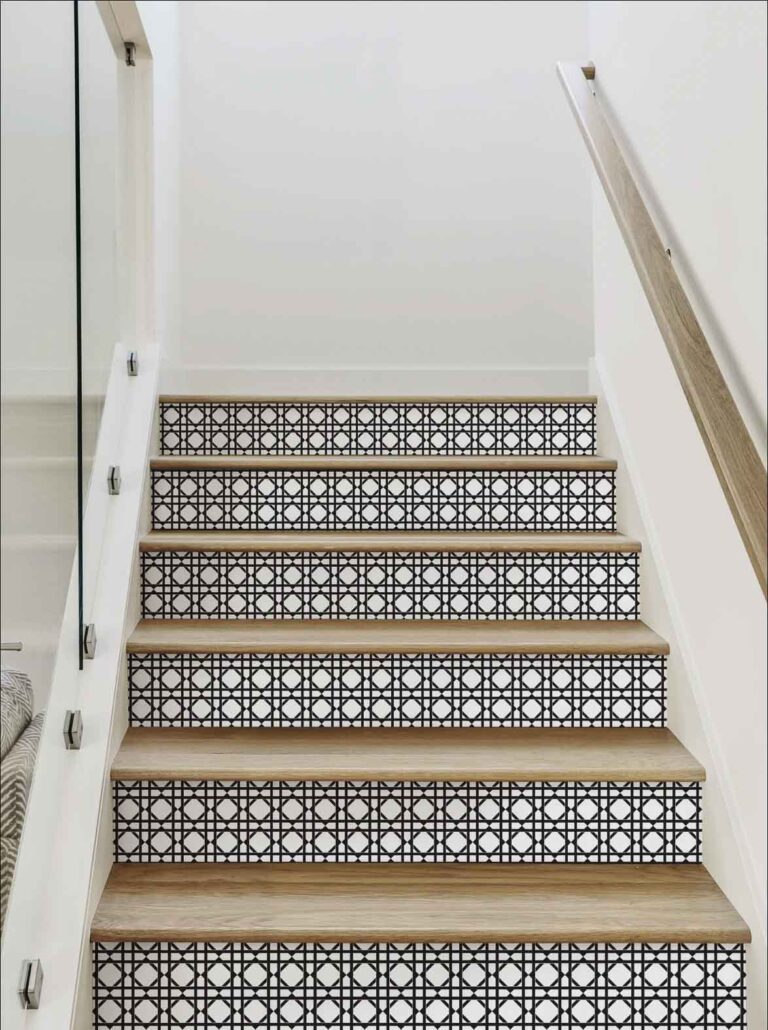 Stair Riser Ideas With Style! - Driven by Decor