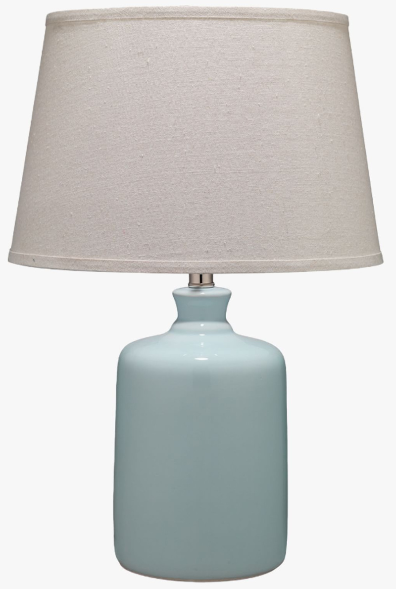 Blue table lamp