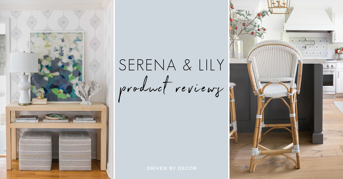 Serena & Lily product reviews Facebook group