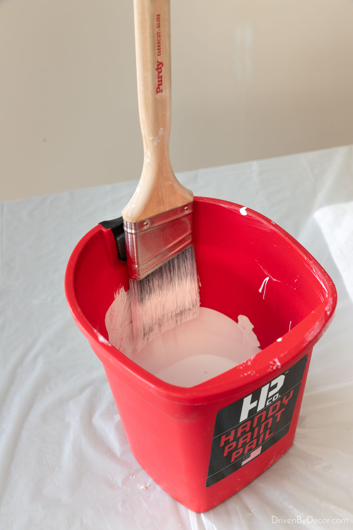 Paint cup to use when you paint a room
