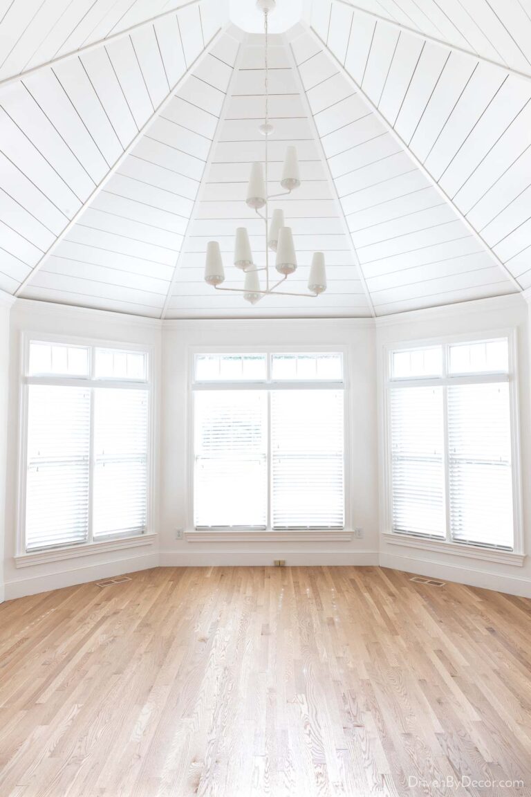 Our Shiplap Ceiling! Driven by Decor