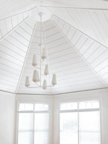 Our new shiplap ceiling and other room updates!