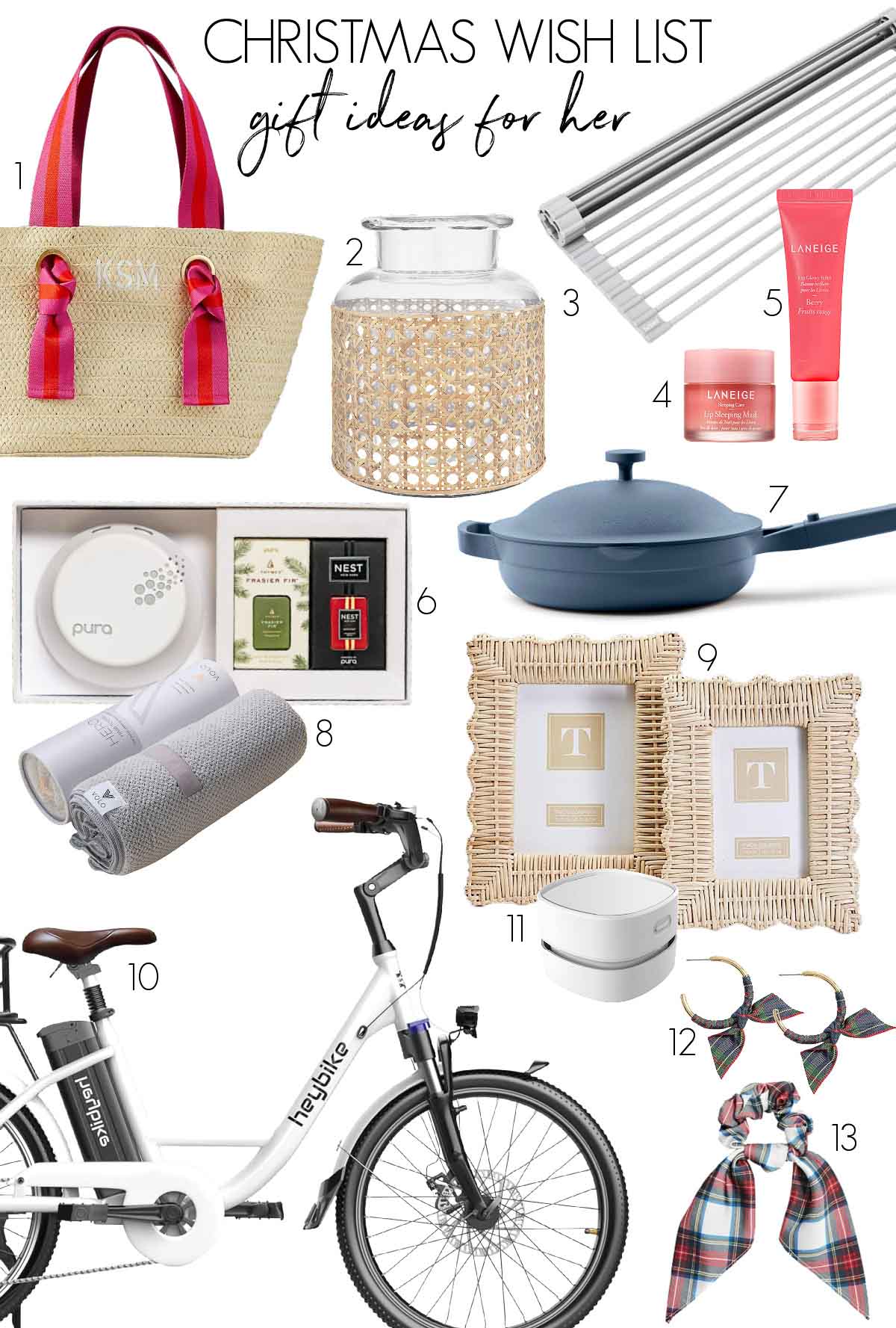 Christmas wish list gift ideas for her