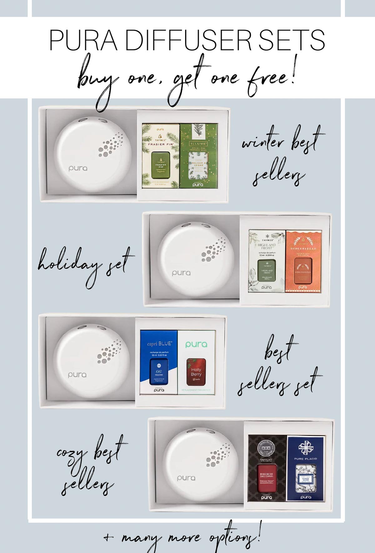 Pura Buy One, Get One Free sale