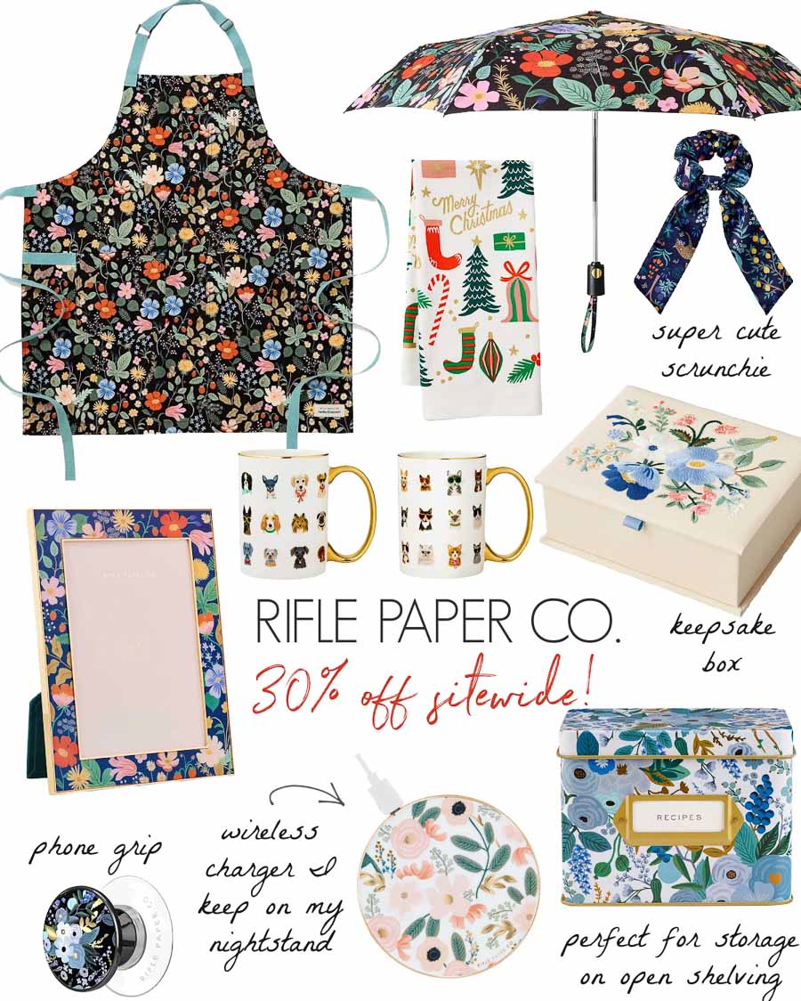 Rifle Paper Company items on Black Friday sale