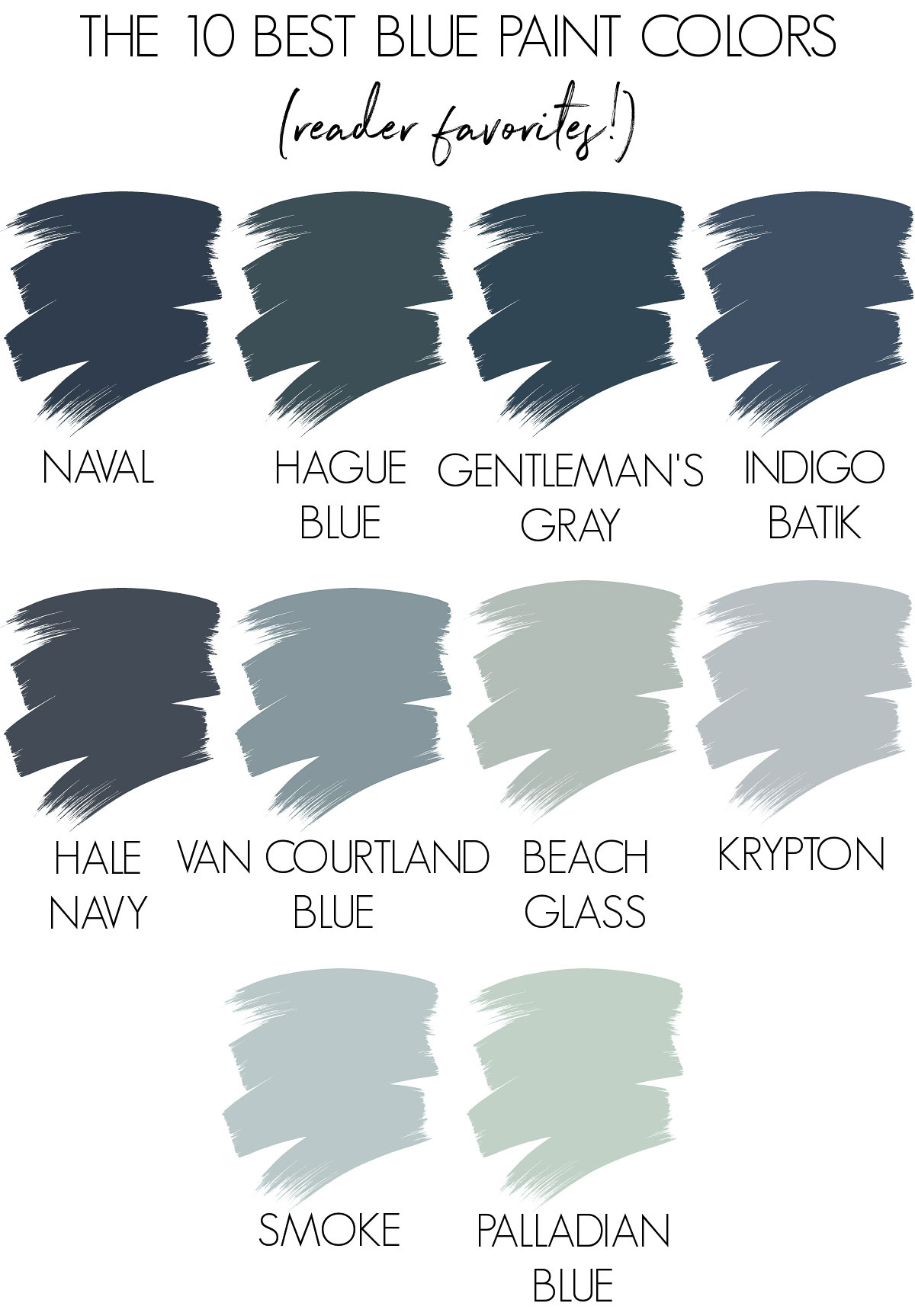 The 25 Best Blue Paint Colors According to Designers