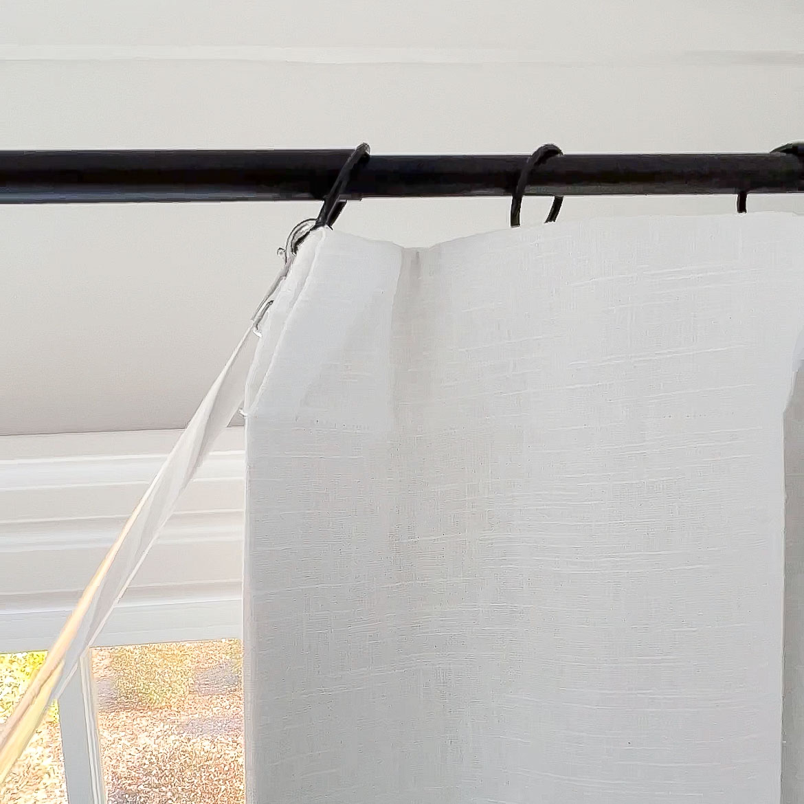 How to fix catching curtain rings - Ezy Glide Tape 