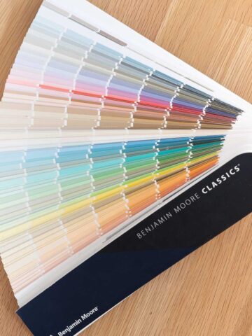 How to choose a paint color (paint color fan deck)