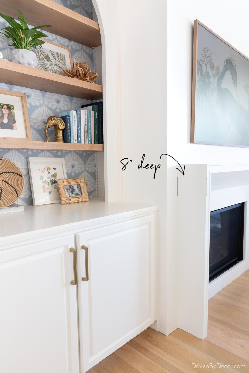 Mounting a TV Above Your Fireplace: Tips for Making It Work! - Driven ...