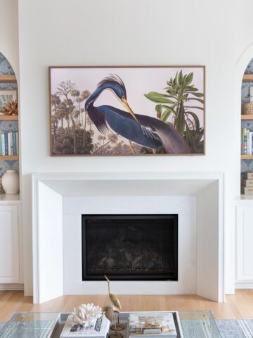 Mounting a TV above fireplace