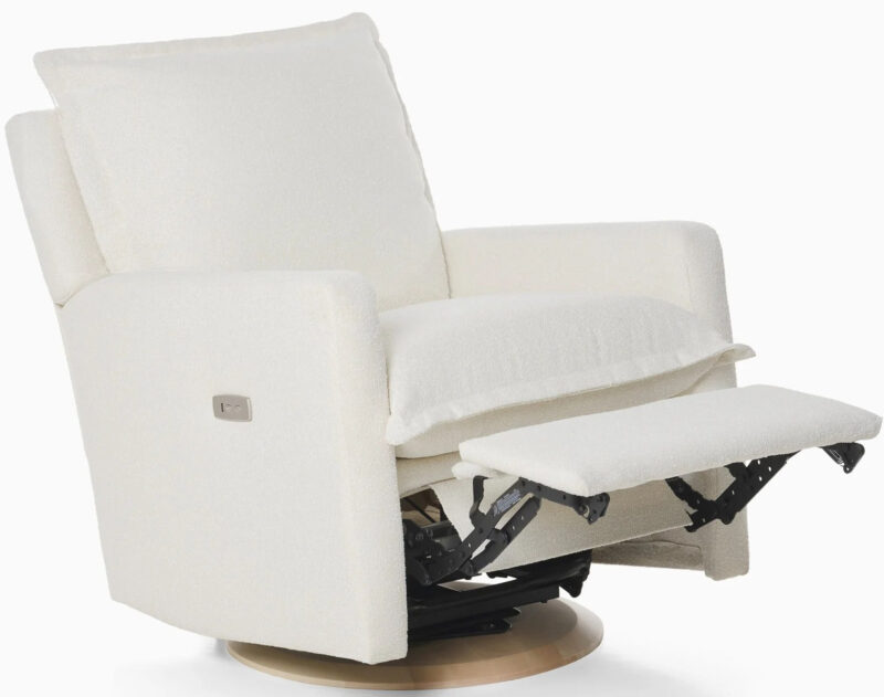 A stylish swivel glider recliner