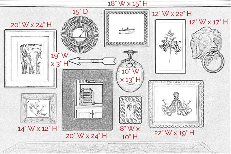 10 Gallery Wall Layouts That Will Transform Your Space! - Driven by Decor