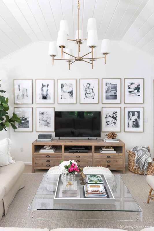 10 Gallery Wall Layouts That Will Transform Your Space! Driven by Decor