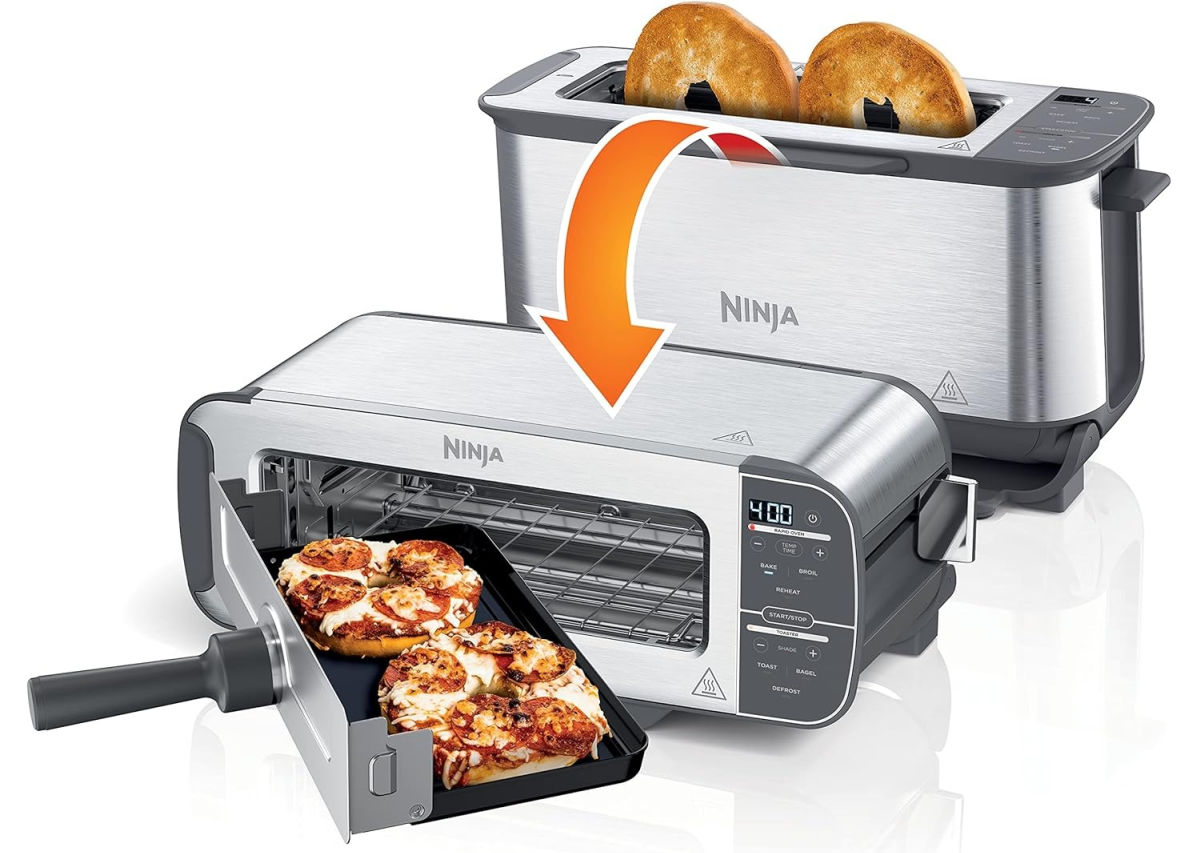 Flip toaster