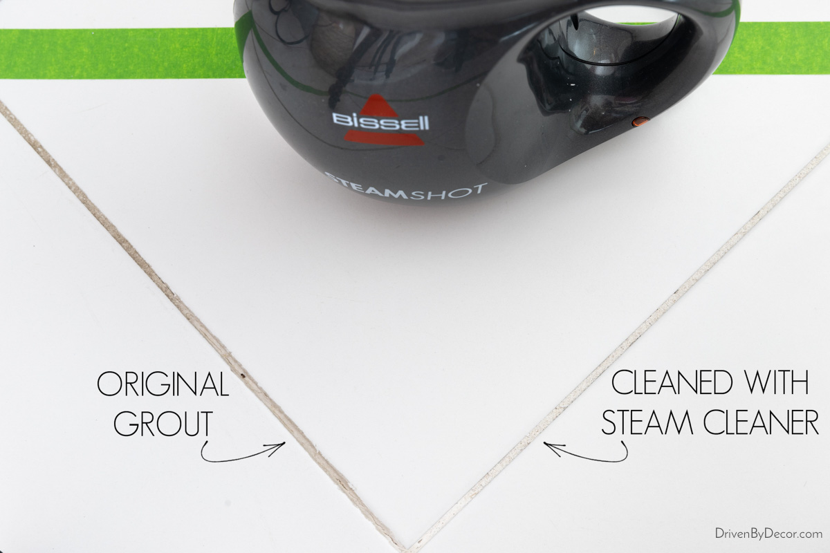 How to Clean Floor Tile Grout: What Works & What Doesn't! - Driven by Decor